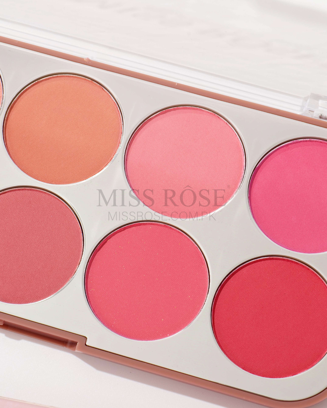 Miss Rose 10-Color Blushers Palette