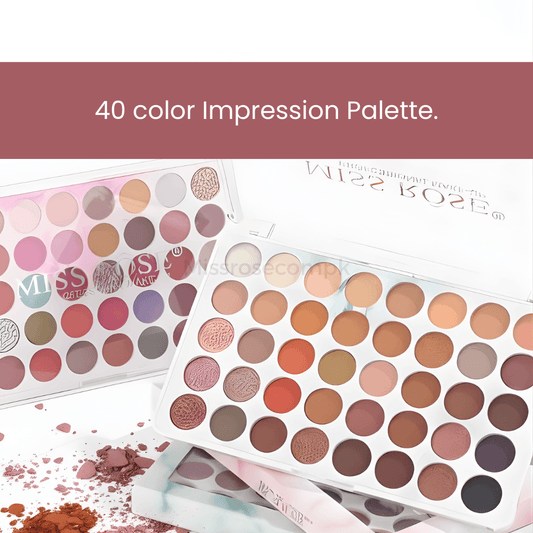 Miss Rose 40 colour Impression Eyeshadow Palette buy online