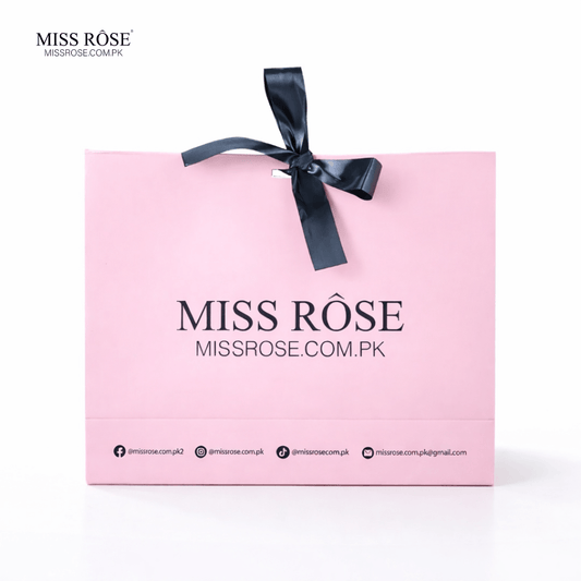Miss Rose Com Pk Luxury Packaging Bag | Miss Rose Com Pk | Official Store In Pakistan | 100% Authentic Makeup Products
