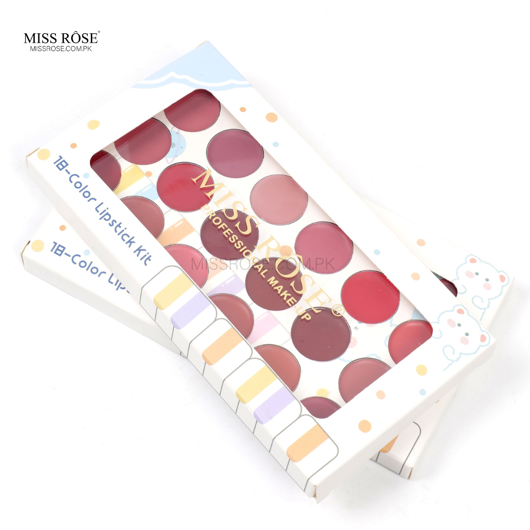 Miss Rose 18 color Lipstick kit