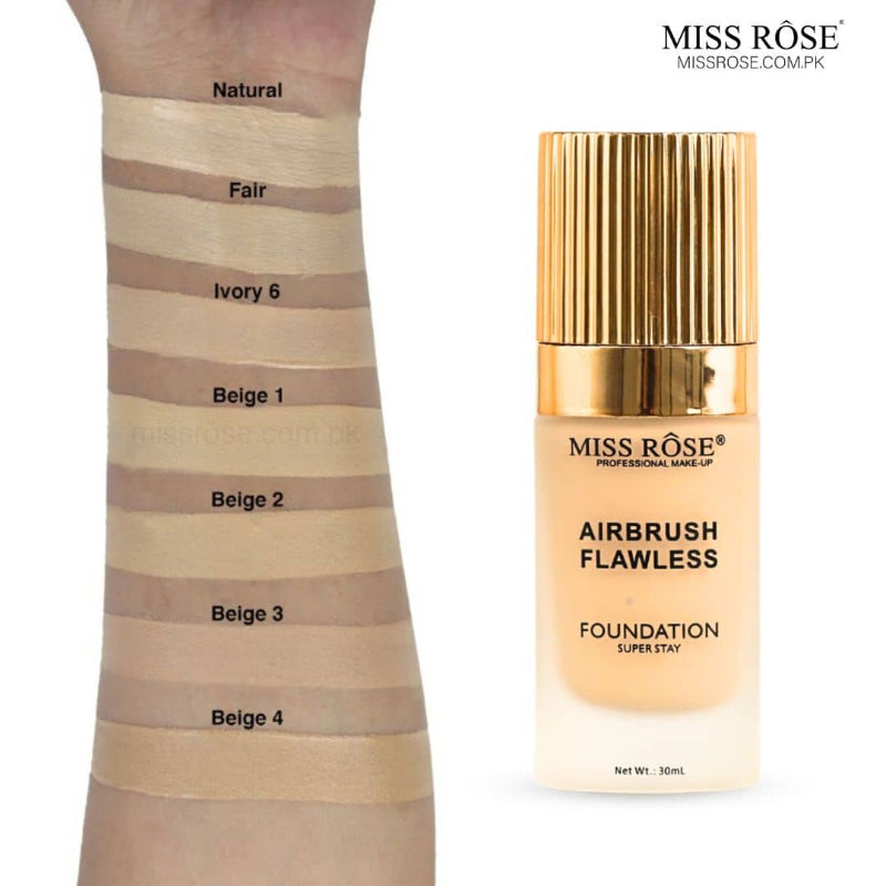 Missrose AirBrush Flawless Foundation
Missrose.com.pk