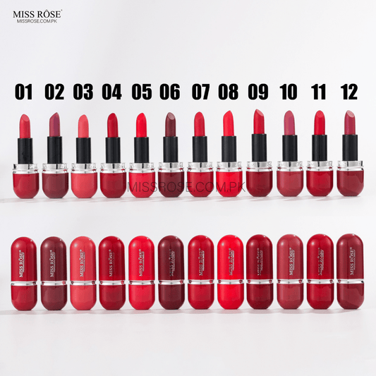 Miss Rose Coral Charm Capsule Lipstick | Miss Rose Com Pk | Official Store In Pakistan | 100% Authentic Makeup Products