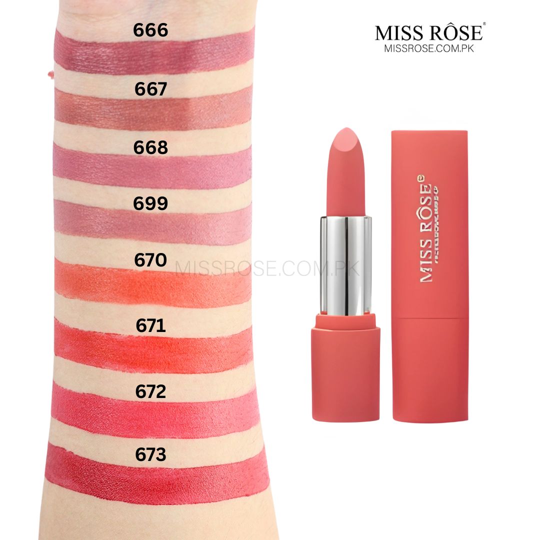 Miss Rose The Heartbeat Wave Lipstick | Miss Rose Com Pk | Official Store In Pakistan | 100% Authentic Makeup Products