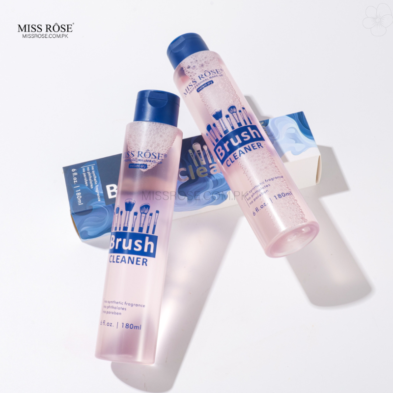 Miss Rose Brush and Puff Cleaner - Miss Rose Com Pk