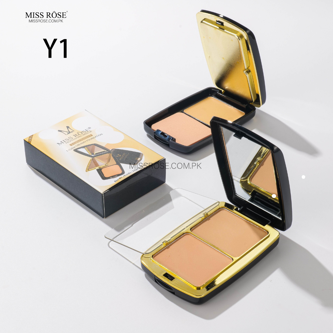 Miss Rose 2-Color Powder & 1-Color Creamy Foundation