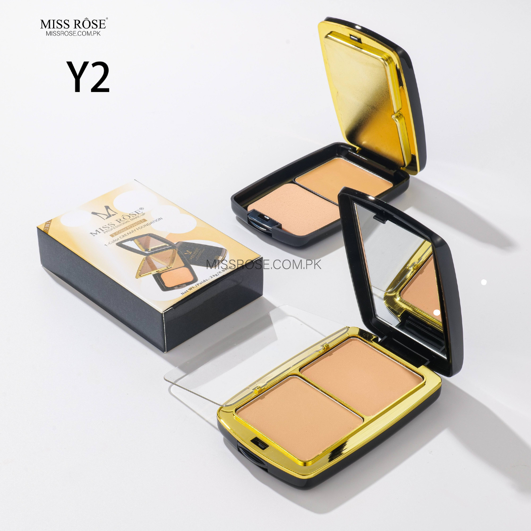Miss Rose 2-Color Powder & 1-Color Creamy Foundation
