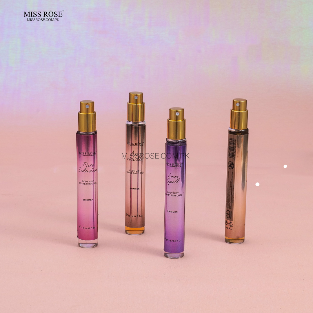 Miss Rose Packet Body Mist Perfume Collection