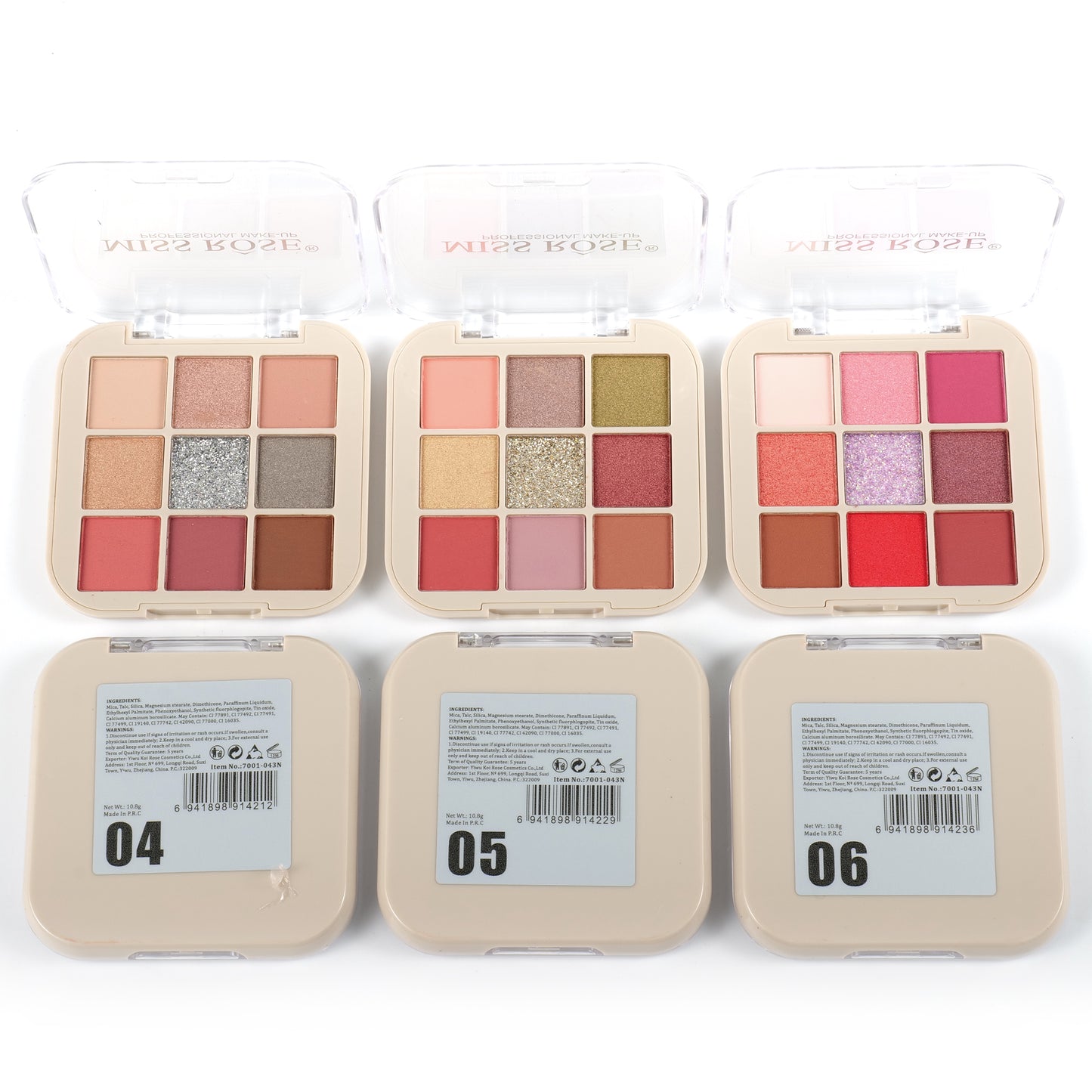 Missrose Prism Glow Palette