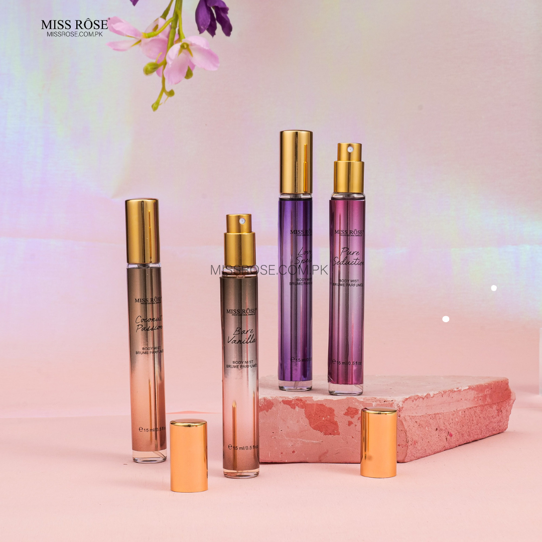 Miss Rose Packet Body Mist Perfume Collection