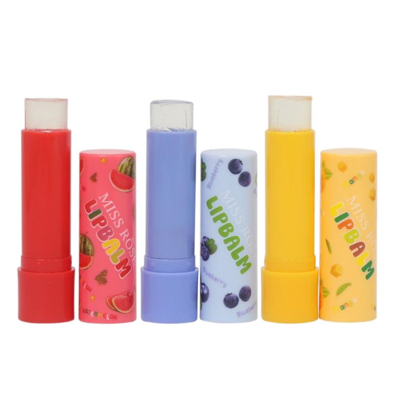 Miss Rose Fruity Lip Balm - Miss Rose Com Pk