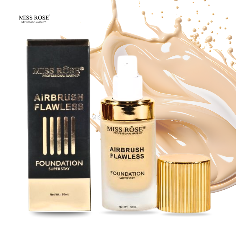 Miss Rose AirBrush Flawless Foundation - Miss Rose Com Pk