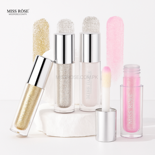 Miss Rose Liquid Glitter Eye Shadow  -Miss Rose Com Pk