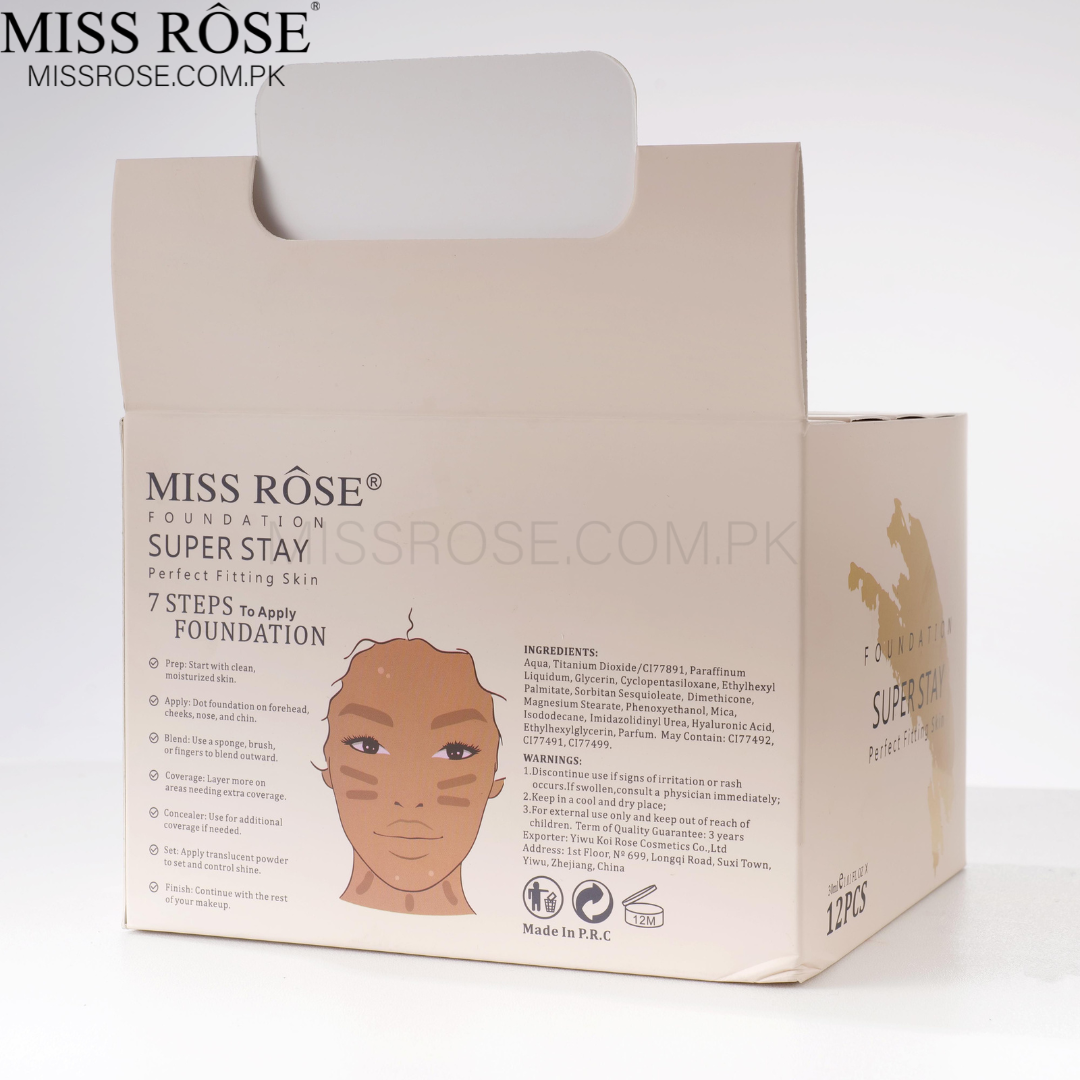 Miss Rose Super Stay Foundation – Perfect Fitting Skin