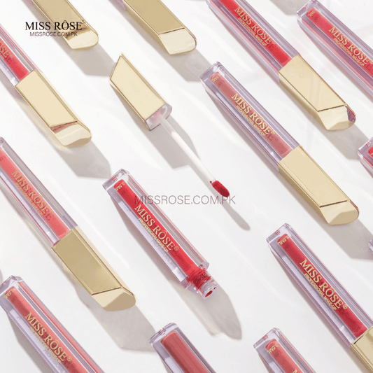 Miss Rose Princess Fan Crystal Lip Gloss - Miss Rose Com Pk