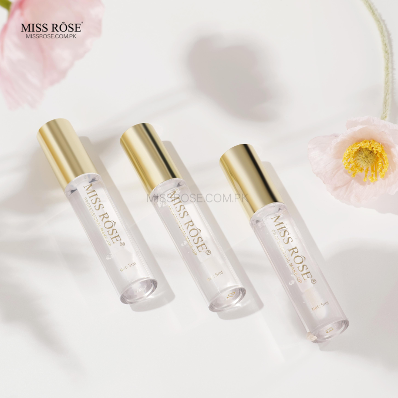 Miss Rose Transparent Lip Gloss - Miss Rose Com Pk