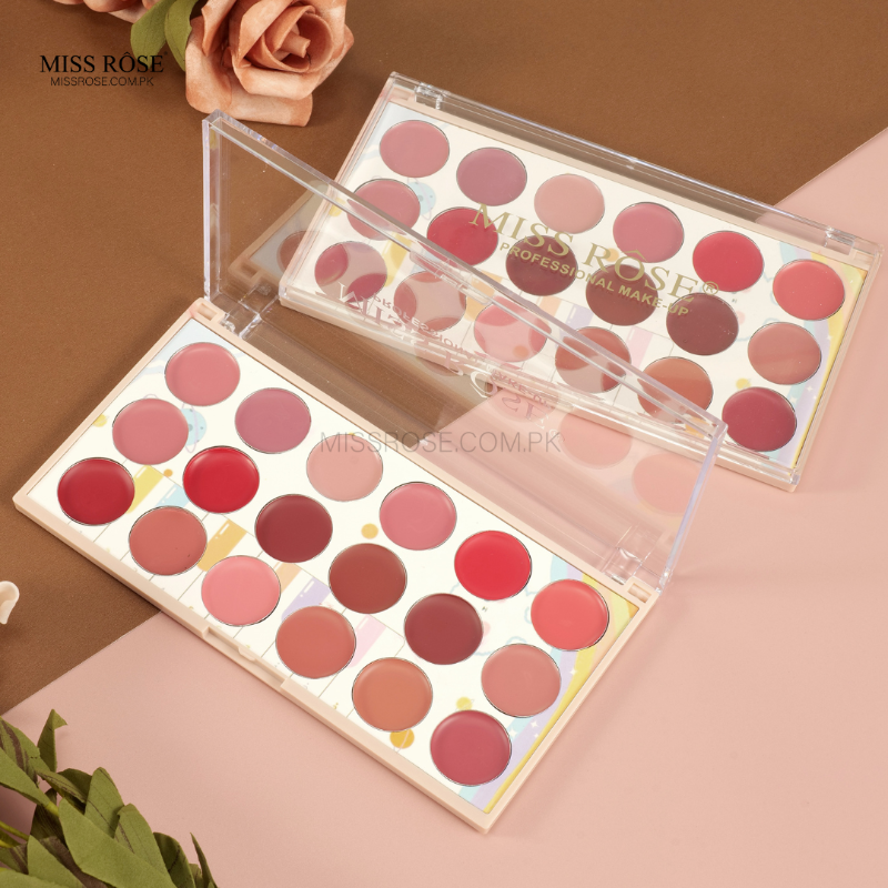 Miss Rose 18 color Lipstick - Miss Rose Com Pk