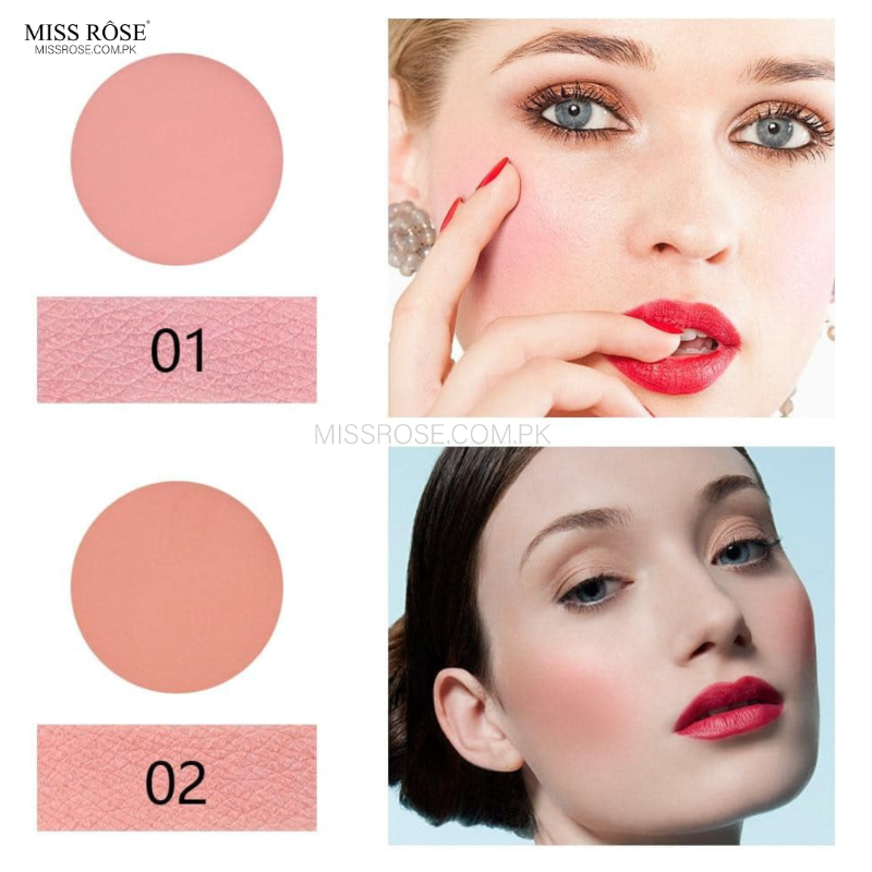 Miss Rose 8 Color Blush Palette - Miss Rose Com Pk