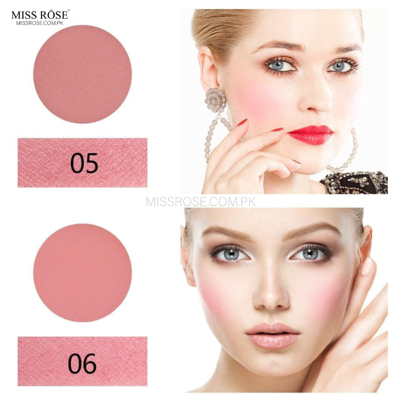Miss Rose 8 Color Blush Palette - Miss Rose Com Pk