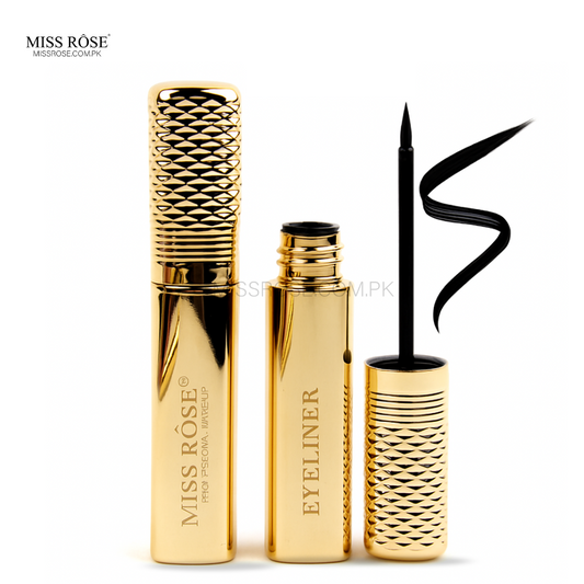 Miss Rose Black Eyeliner Gold - Miss Rose Com Pk
