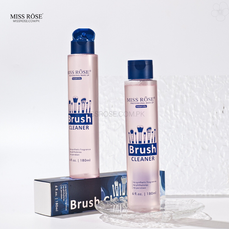 Miss Rose Brush and Puff Cleaner - Miss Rose Com Pk