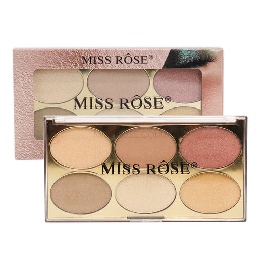 Miss Rose Com Pk Gilded Ellipse Highlighters Kit