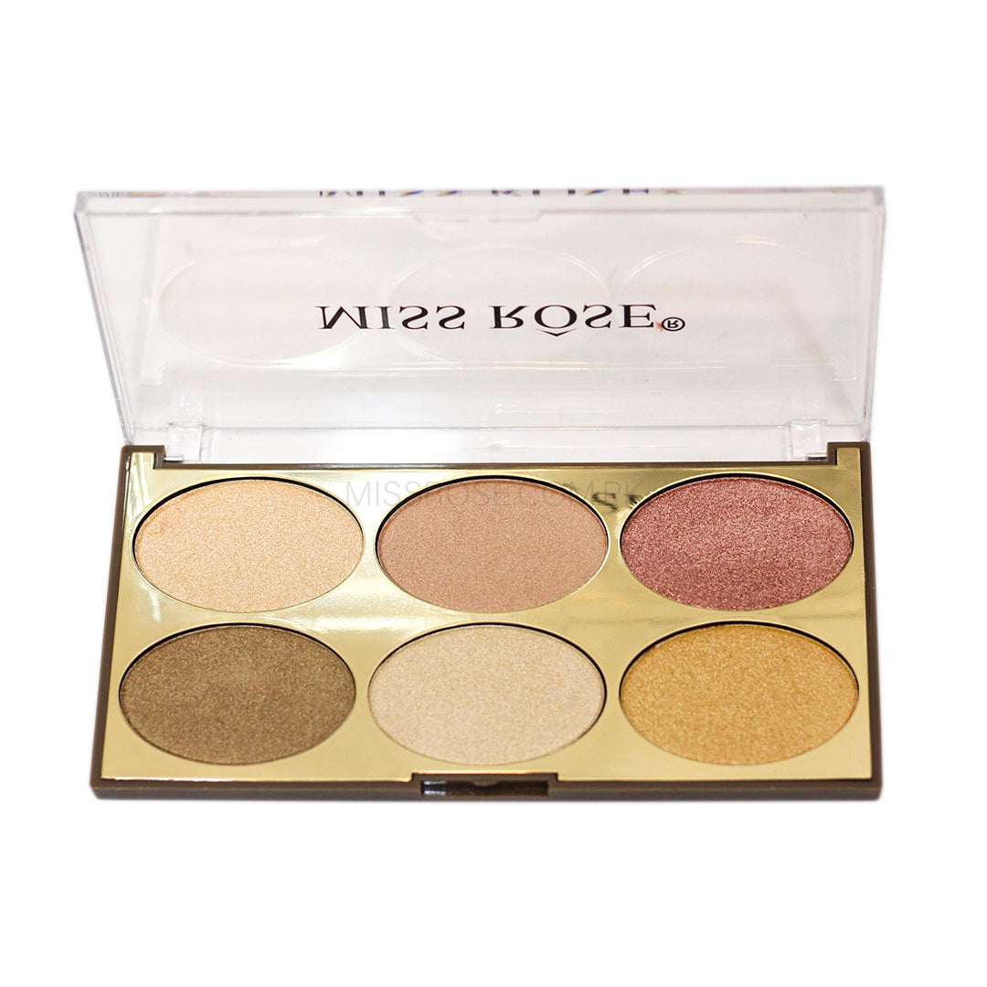 Miss Rose Com Pk Gilded Ellipse Highlighters Kit