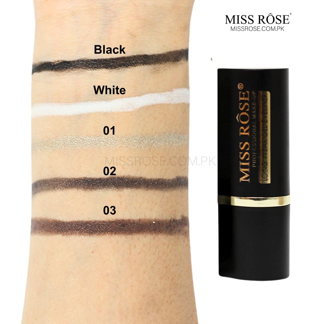Miss Rose Gel Eyeliner Kajal Stick missrose.com.pk