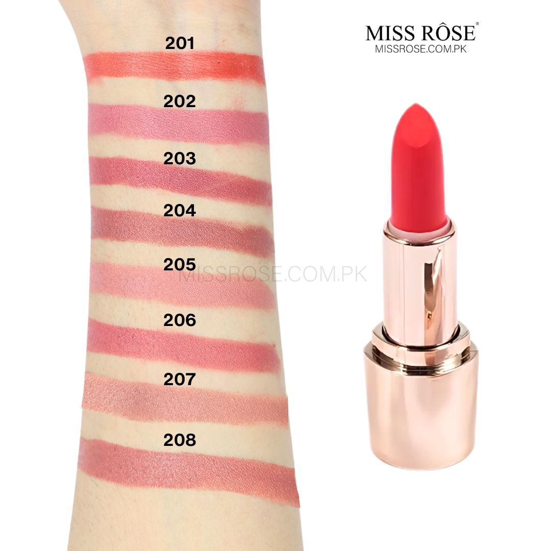 Miss Rose Glamorous Matte Lipstick - Miss Rose Com Pk