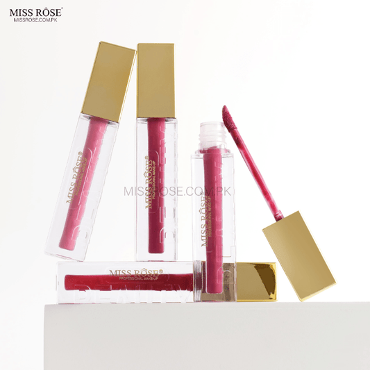Miss Rose Golden Gleam Beauty Lip Gloss - Miss Rose Com Pk