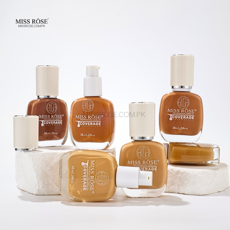 Miss Rose High Coverage Foundation - Miss Rose Com Pk