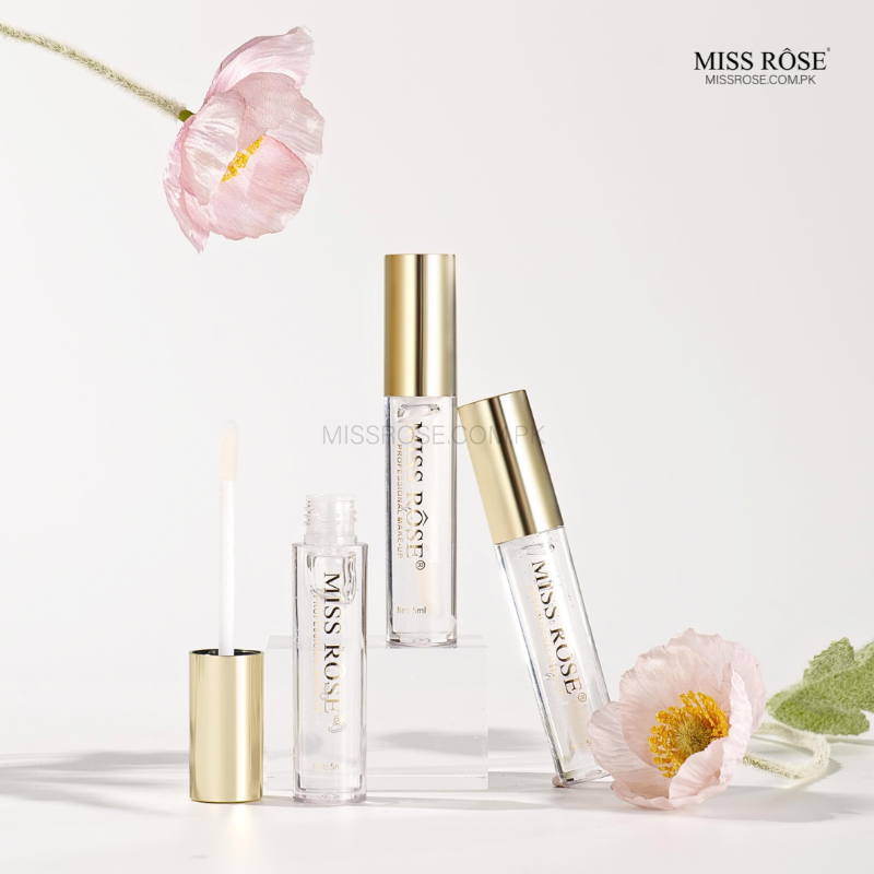 Miss Rose Transparent Lip Gloss - Miss Rose Com Pk