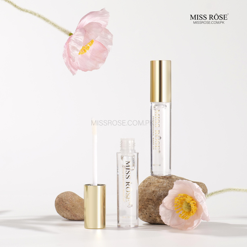 Miss Rose Transparent Lip Gloss - Miss Rose Com Pk