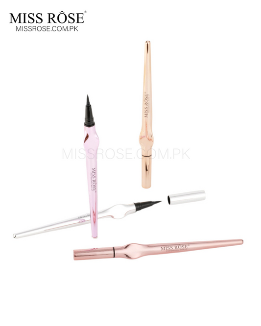 Miss Rose Liquid Black Marker Eyeliner - Miss Rose Com Pk