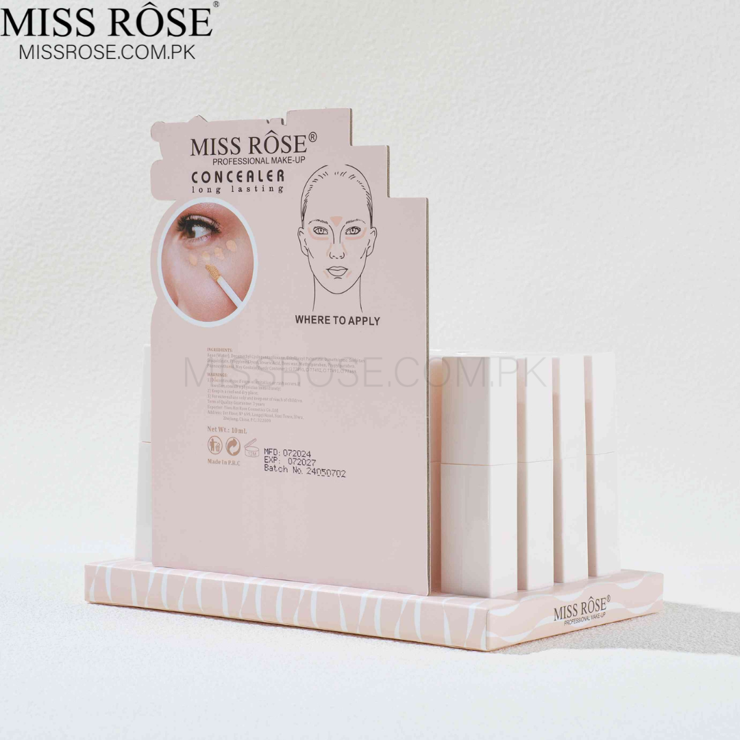 Miss Rose Long-Lasting Concealer - Miss Rose Com Pk