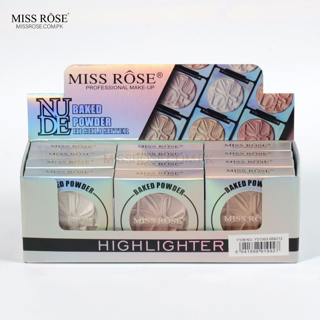 Miss Rose Nude Baked highlighter - Miss Rose Com Pk