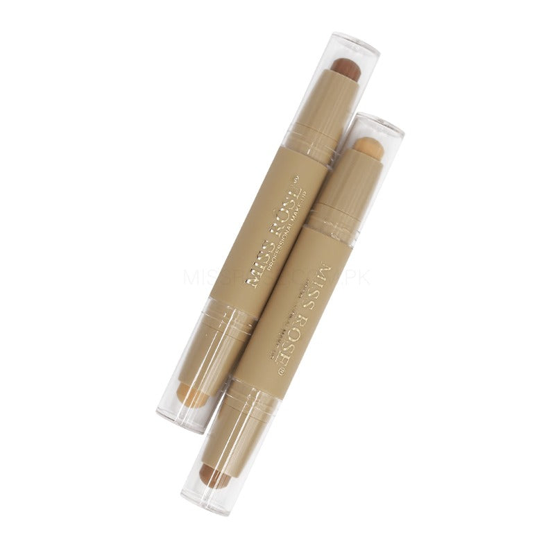 Miss Rose Nude Dual Ended Highlight & Contour Stick - Miss Rose Com Pk