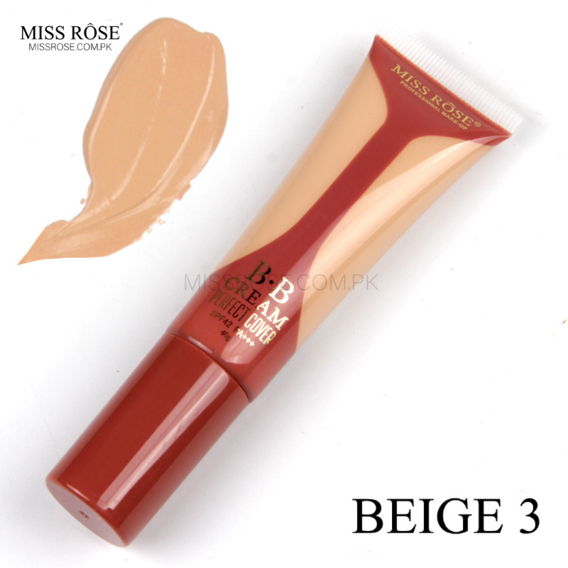 Miss Rose Perfect Cover BB Cream - Miss Rose Com Pk