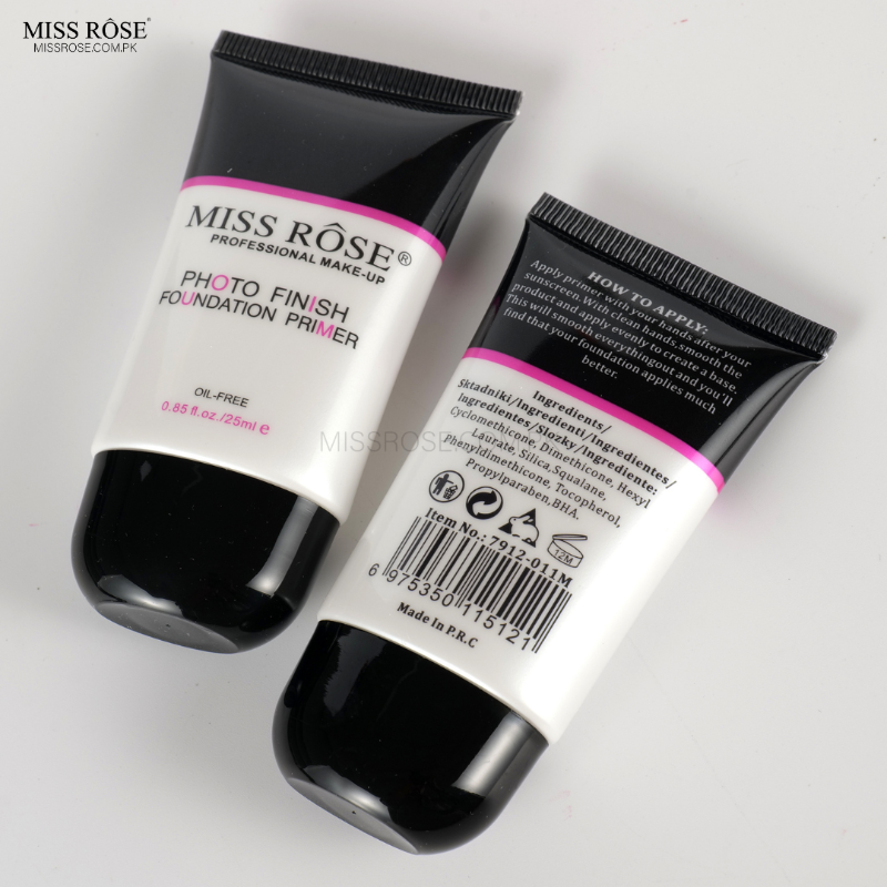 Miss Rose Photo Finish Face Primer - Miss Rose Com Pk