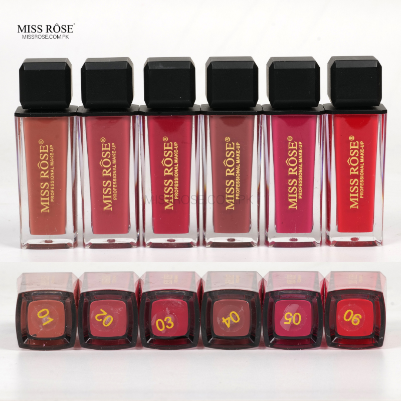 Miss Rose Professional matte lip gloss (NEW) - Miss Rose Com Pk