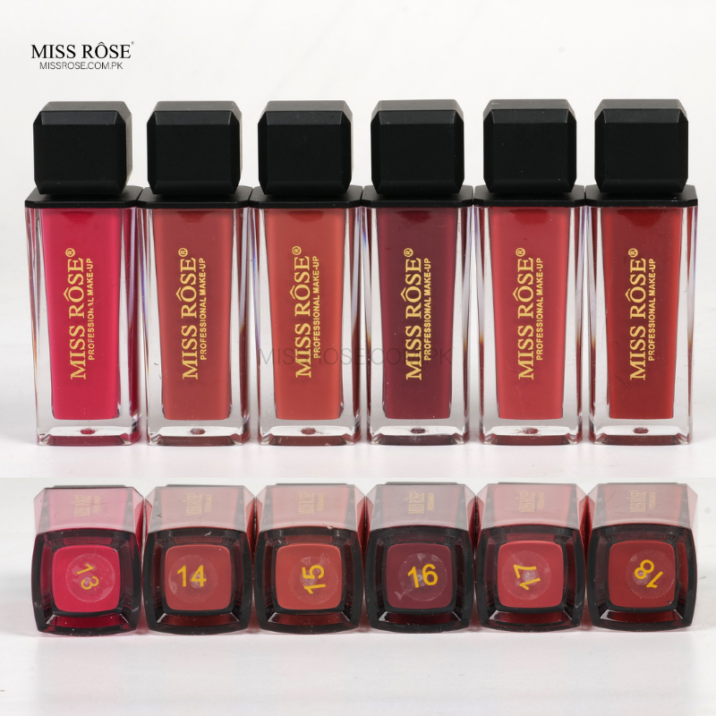 Miss Rose Professional matte lip gloss (NEW) - Miss Rose Com Pk