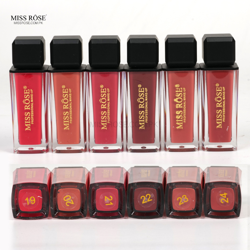 Miss Rose Professional matte lip gloss (NEW) - Miss Rose Com Pk