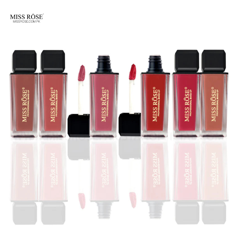 Miss Rose Professional matte lip gloss (NEW) - Miss Rose Com Pk