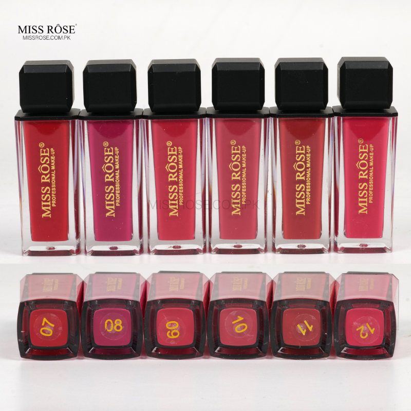 Miss Rose Professional matte lip gloss (NEW) - Miss Rose Com Pk