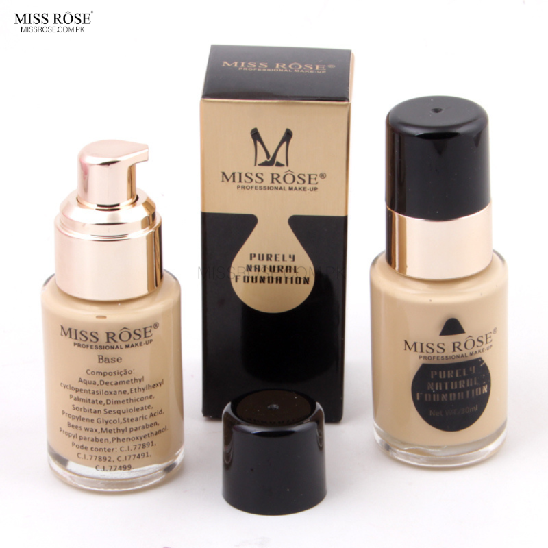 Miss Rose Purely Natural Foundation - Miss Rose Com Pk