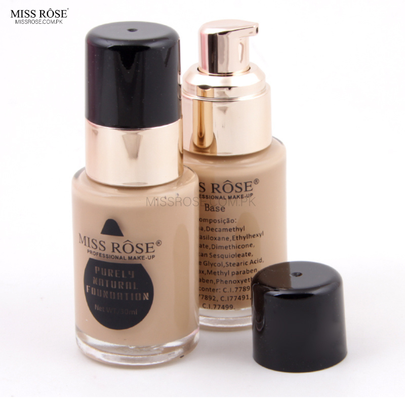 Miss Rose Purely Natural Foundation - Miss Rose Com Pk