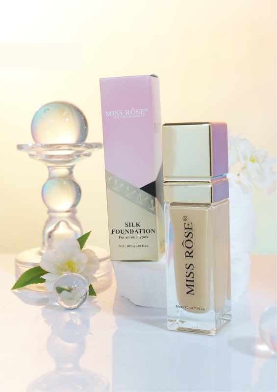 Miss Rose Com Pk Silk Foundation