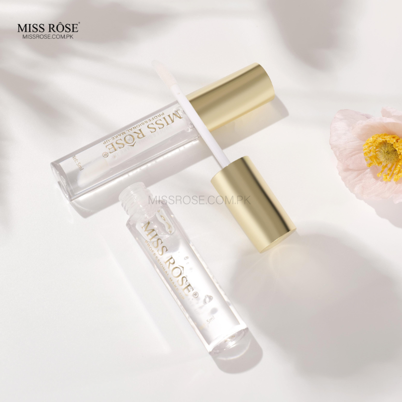 Miss Rose Transparent Lip Gloss - Miss Rose Com Pk