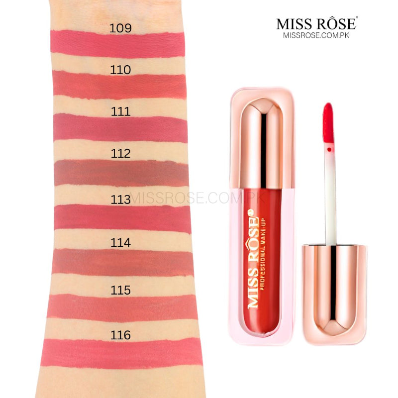 Miss Rose Velvet Luxe Liquid Lip Gloss - Miss Rose Com Pk