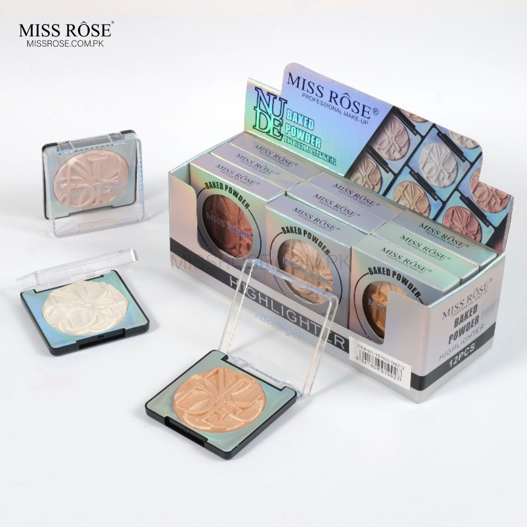 Miss Rose Nude Baked highlighter - Miss Rose Com Pk