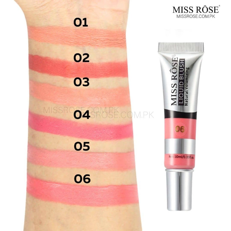 Miss Rose Liquid Blush - Miss Rose.com.pk